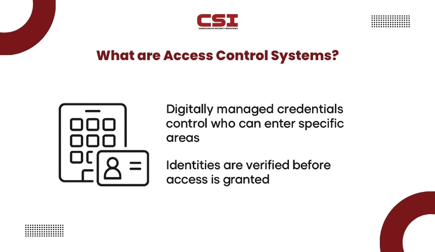 Security system control panel programming and use by CSI Security.