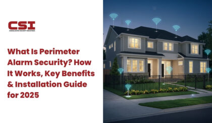 Commercial security system guide by CSI Security for business protection.