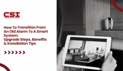 Security camera placement guide by CSI Security for optimal coverage.